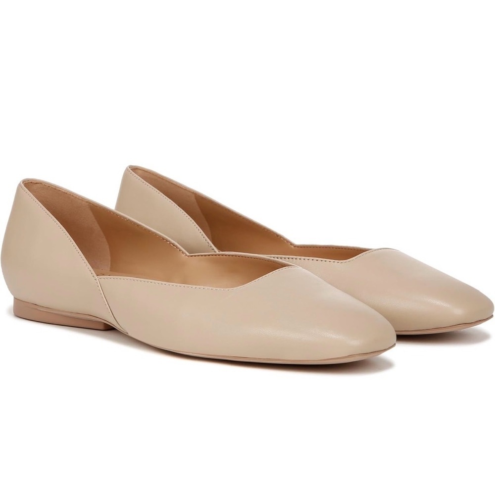 Naturalizer Cody Opal Flat Size 9.5 Elegant Cream Women's Flats NWT